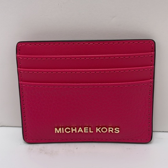 MICHAEL KORS
Large Pebbled Leather Card Holder Case
Electric Pink
NWT - Picture 1 of 16